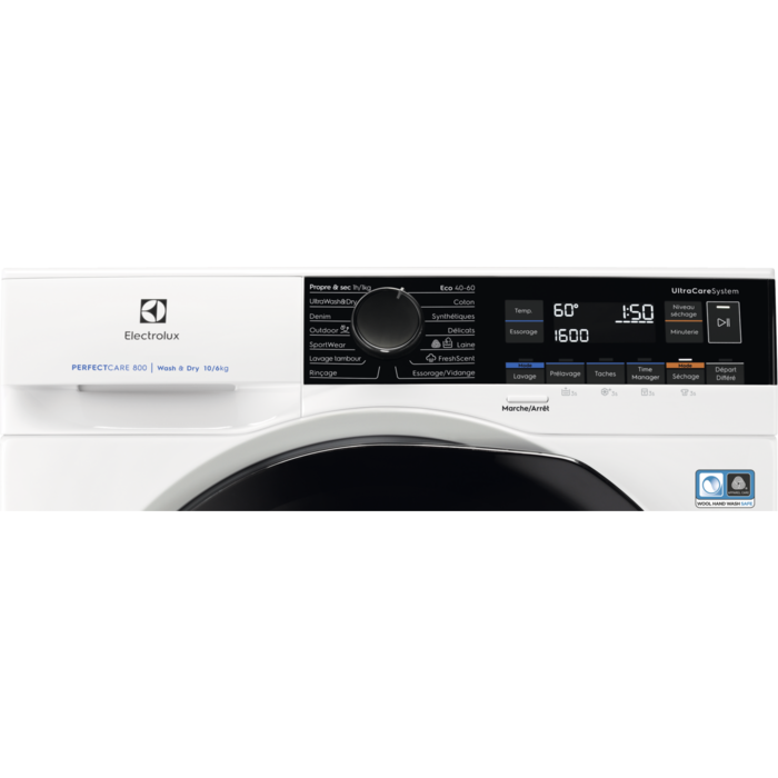 Electrolux - Lave-linge séchant pose libre - EW8W2168WA