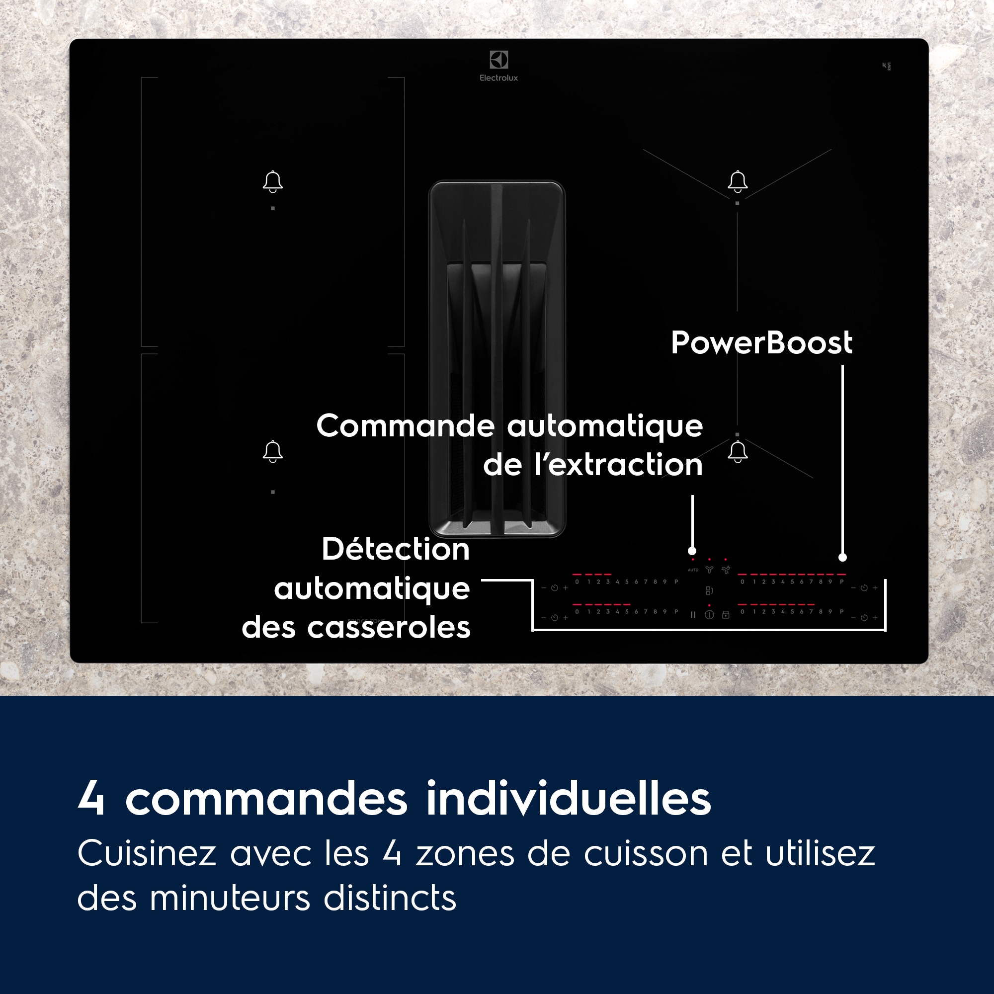 Electrolux - Plaque aspirante - KCC73443
