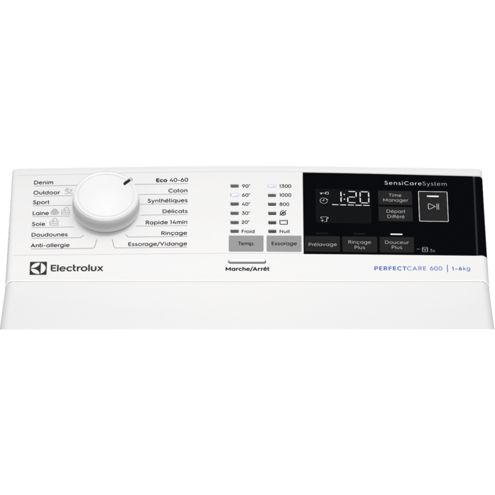 Electrolux - Lave-linge chargement par le dessus - EW6T4261CX