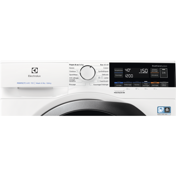 Electrolux - Lave-linge séchant pose libre - EW7W3924SB