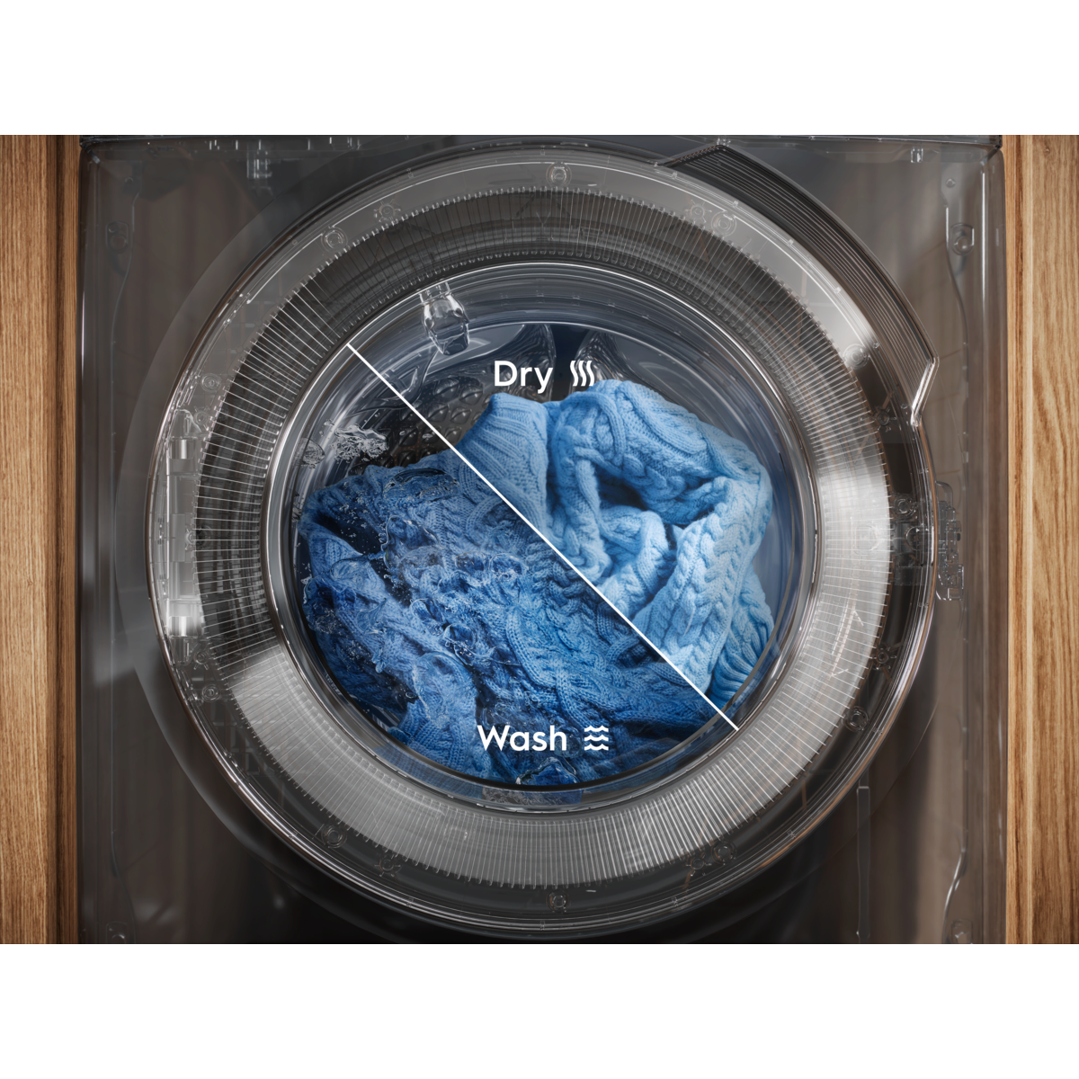 Electrolux - Lave-linge séchant pose libre - EW7IW4966BG