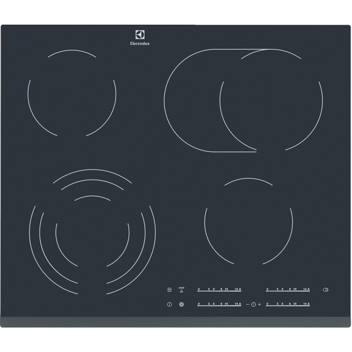 Electrolux - Plaque électrique et vitrocéramique - EHF6547FOK