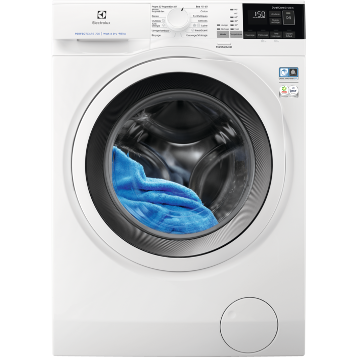 Electrolux - Lave-linge séchant pose libre - EW7W4954CA
