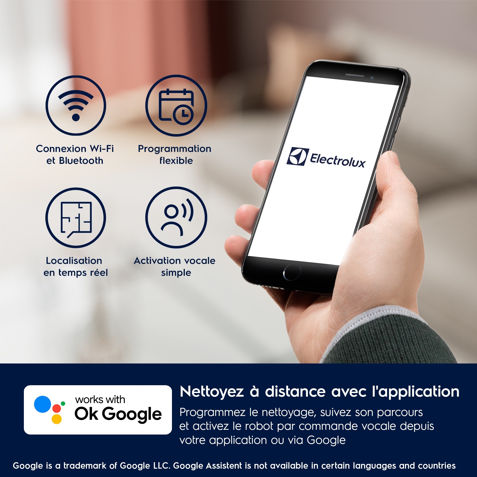 Electrolux - Aspirateur robot - ER61UW1DB
