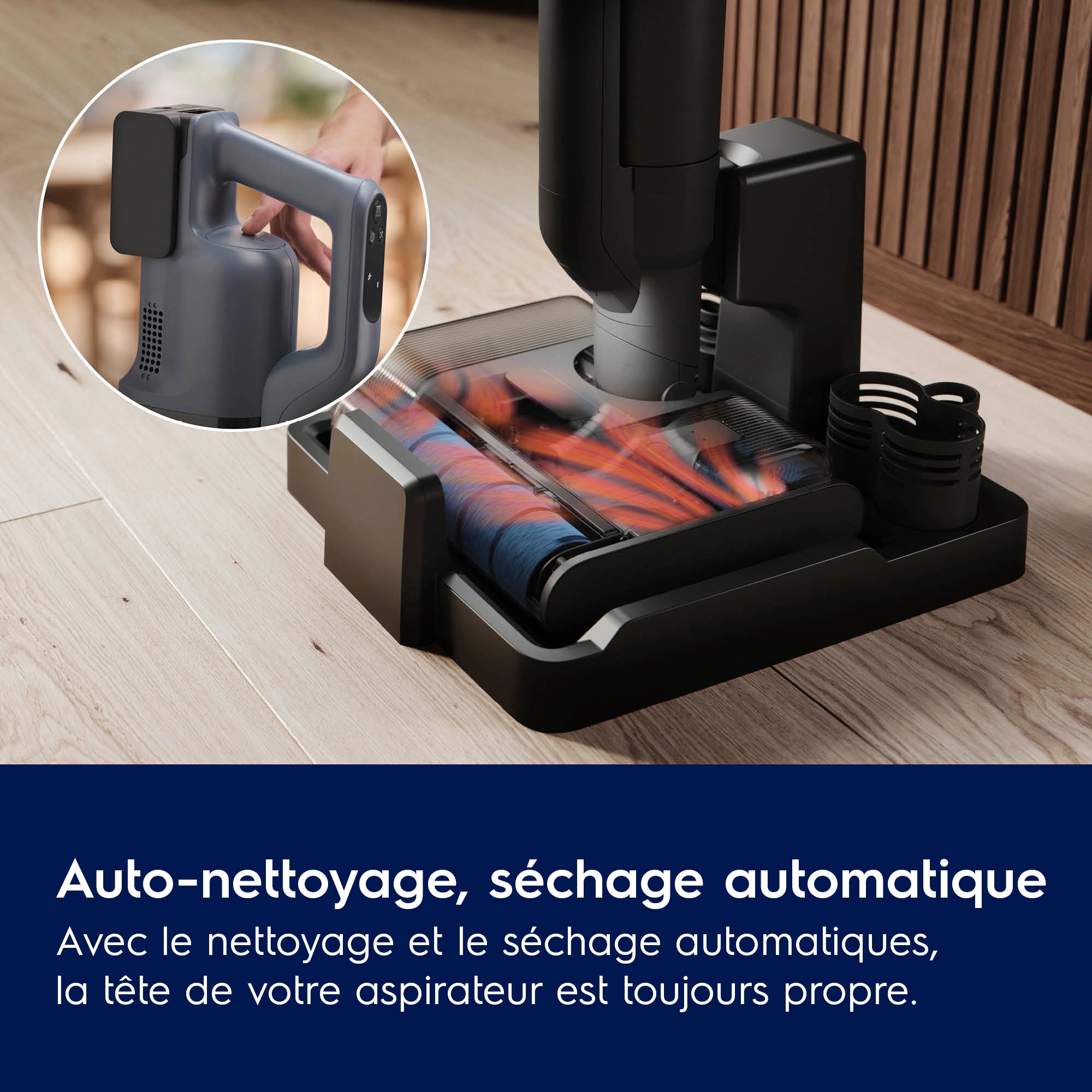 Electrolux - Aspirateur laveur sans fil - EW82U1DB
