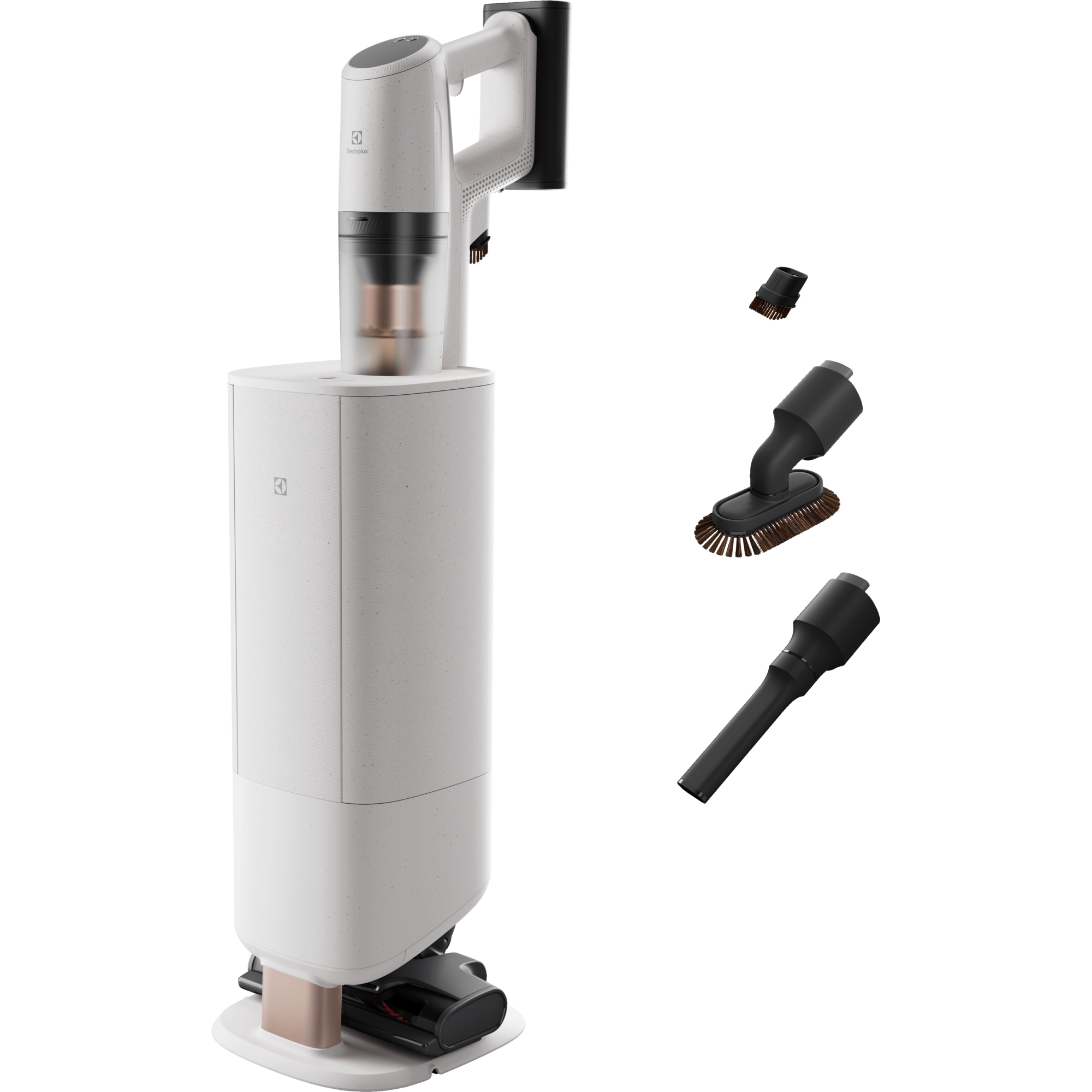 SAMBA NEWLUX- Aspirateur Balai avec Fil Vertical et à Main Mod Aspirateur Balai sans Sac 2 en 1, 800W, Léger, San Sac, Filtre HEPA, Boîte à poussière de 0.5 l
