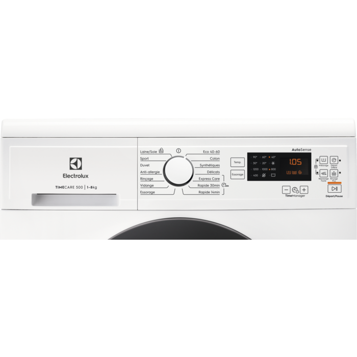 Electrolux - Lave-linge 8 kg - EW2F1284GF