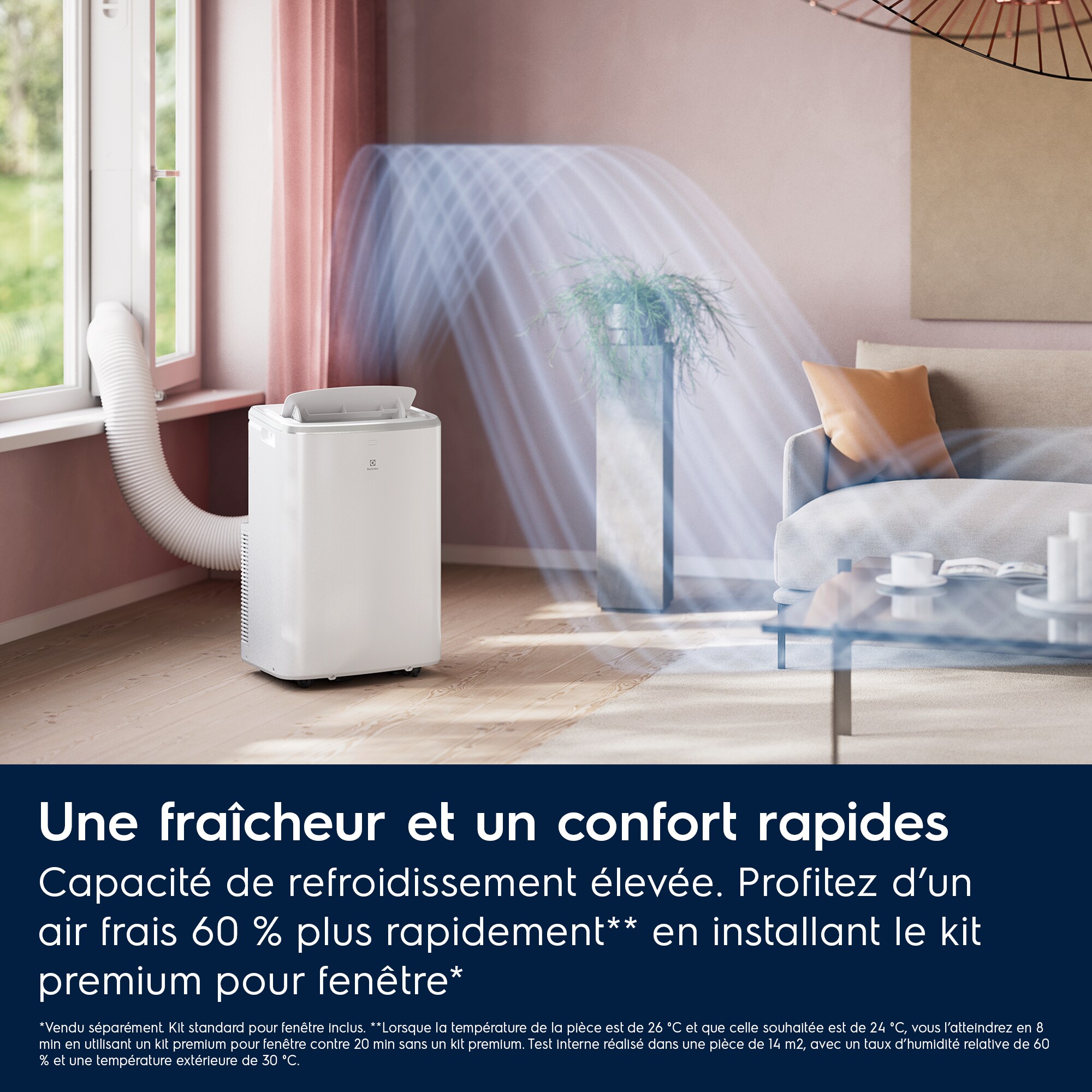 Electrolux - Climatiseurs portables - EXP28U340HW