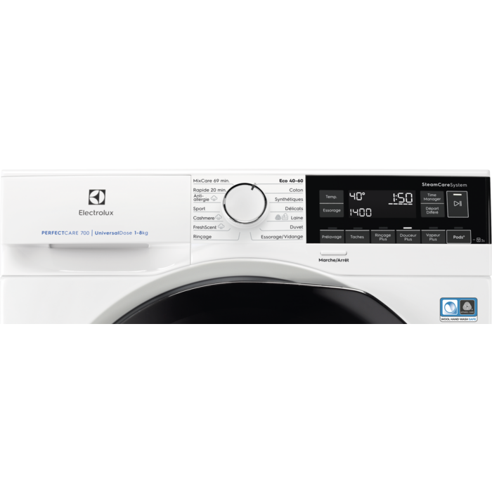 Electrolux - Lave-linge 8 kg - EW7F8243OV