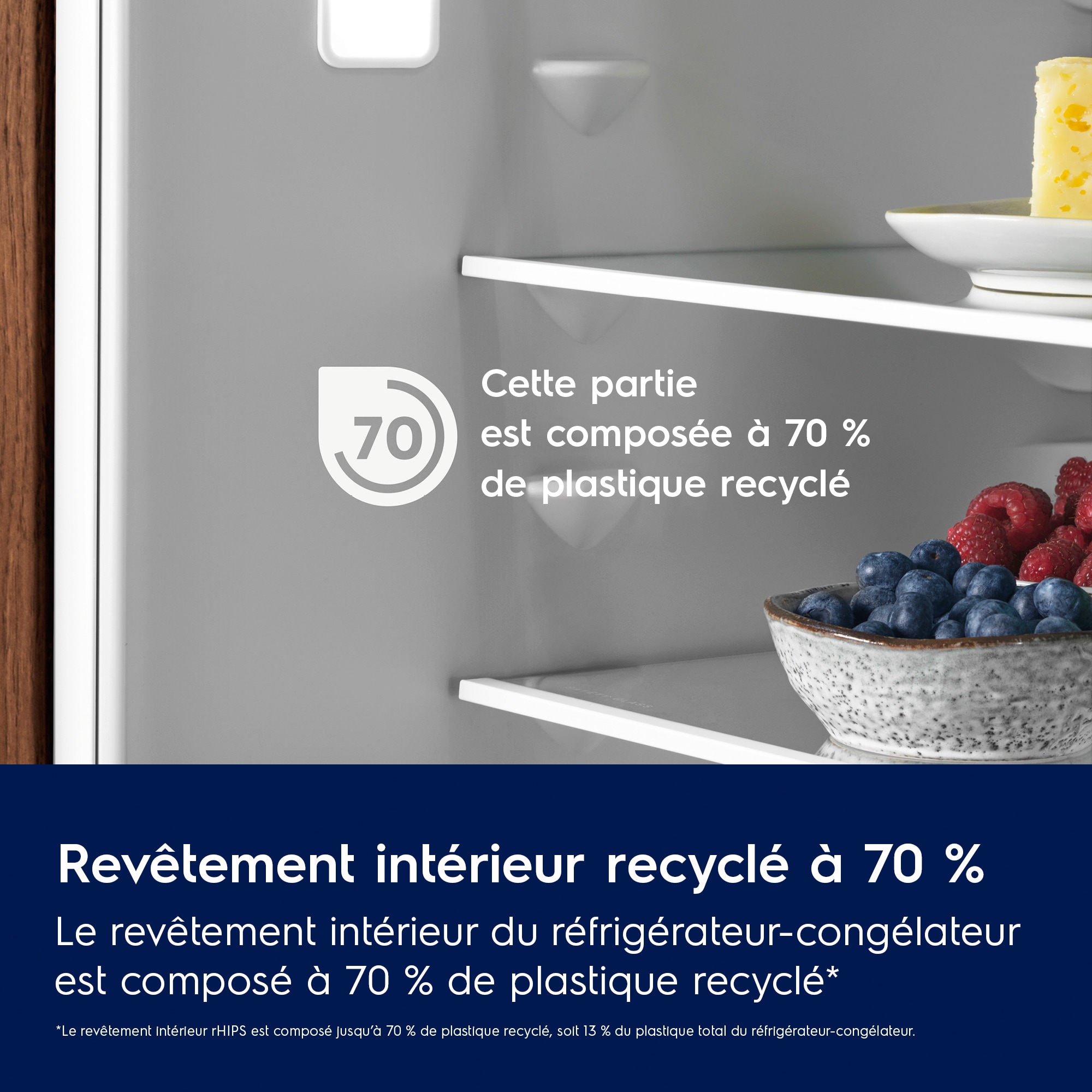 Electrolux - Réfrigérateur/congélateur combiné encastrable - LNT6ME18S