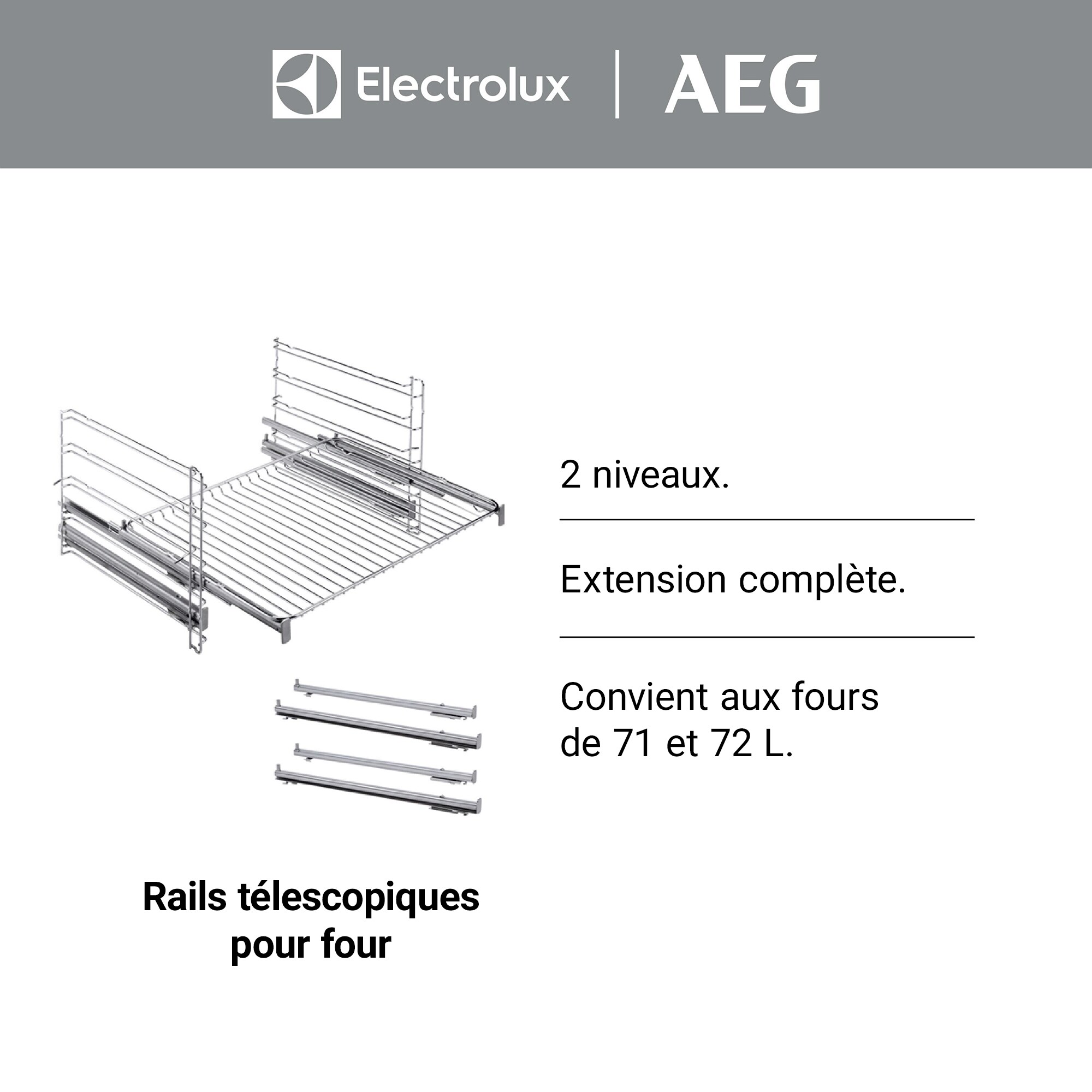 No Brand - Rails télescopiques - TR2LFV