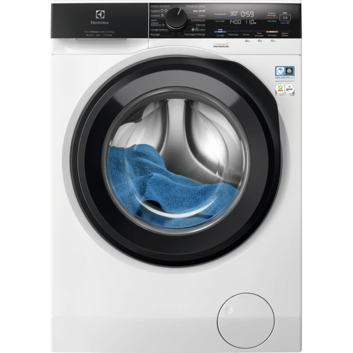 Electrolux - Lave-linge séchant pose libre - EW7IW4176DG