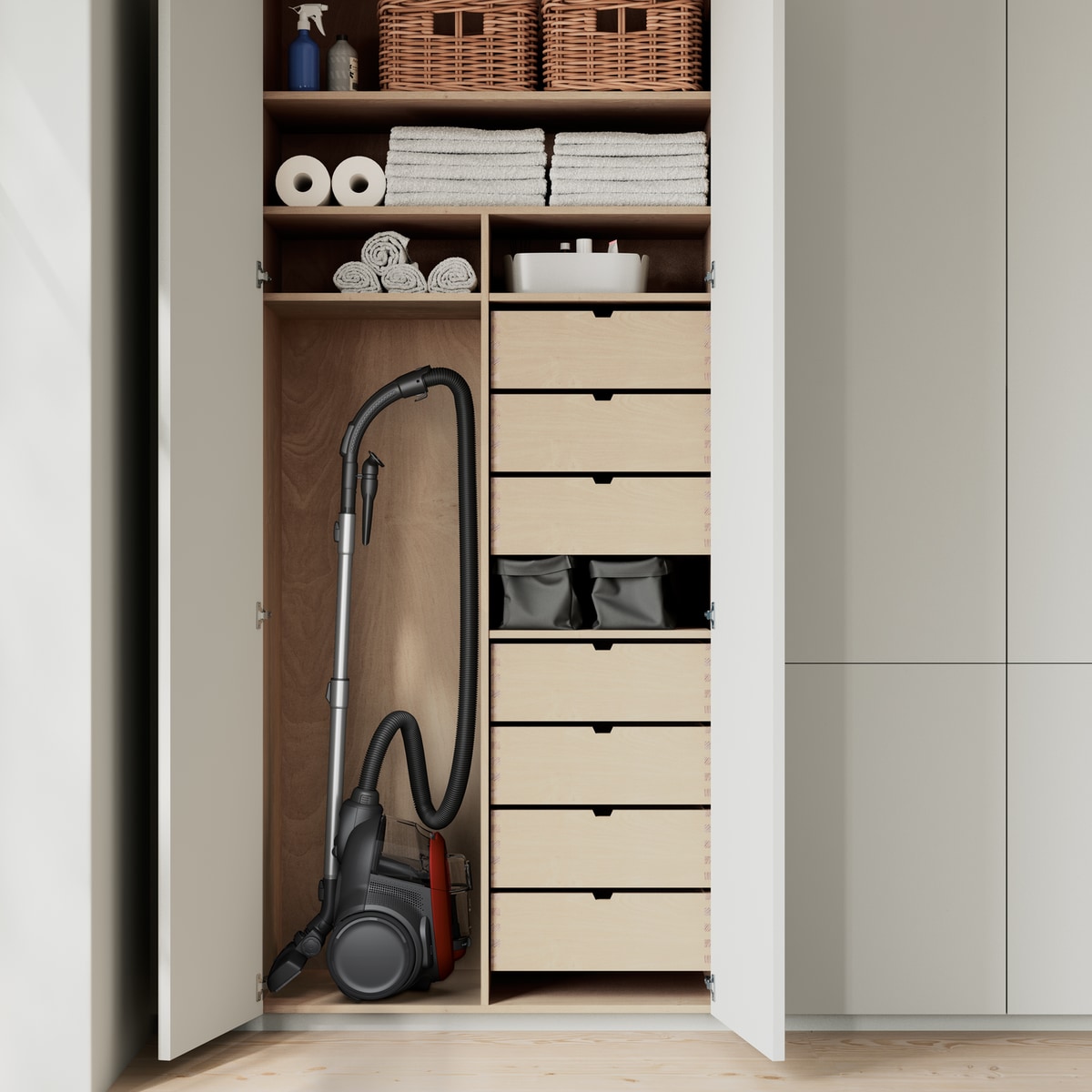Electrolux - Aspirateur sans sac - EL61C2CR