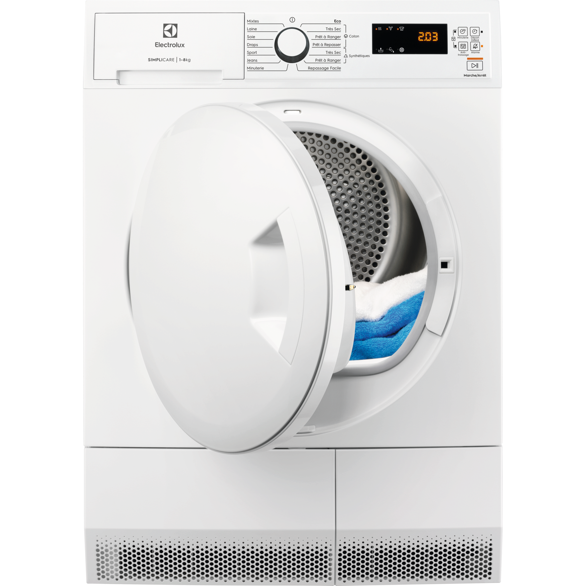 Sèche-linge Electrolux EW6H19G - Pose Libre - 9 Kg - A+++ - Blanc - Neuf Sous Emballage
