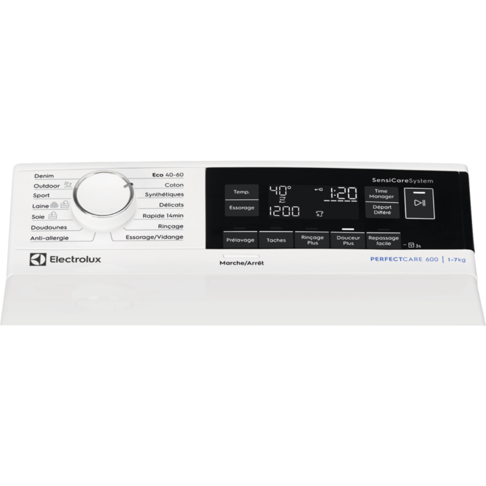 Electrolux - Lave-linge chargement par le dessus - EW6T3376HZ