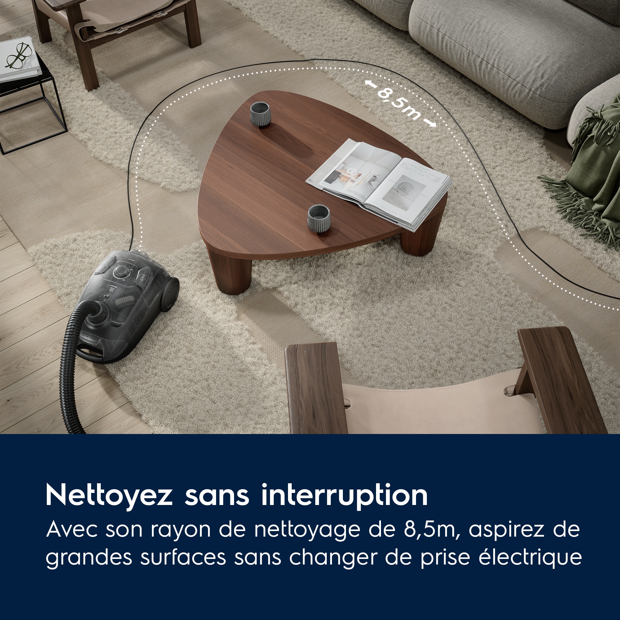Electrolux - Aspirateur avec sac - EB51A4OG