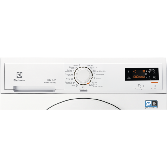 Electrolux - Lave-linge séchant pose libre - EWW1686WS