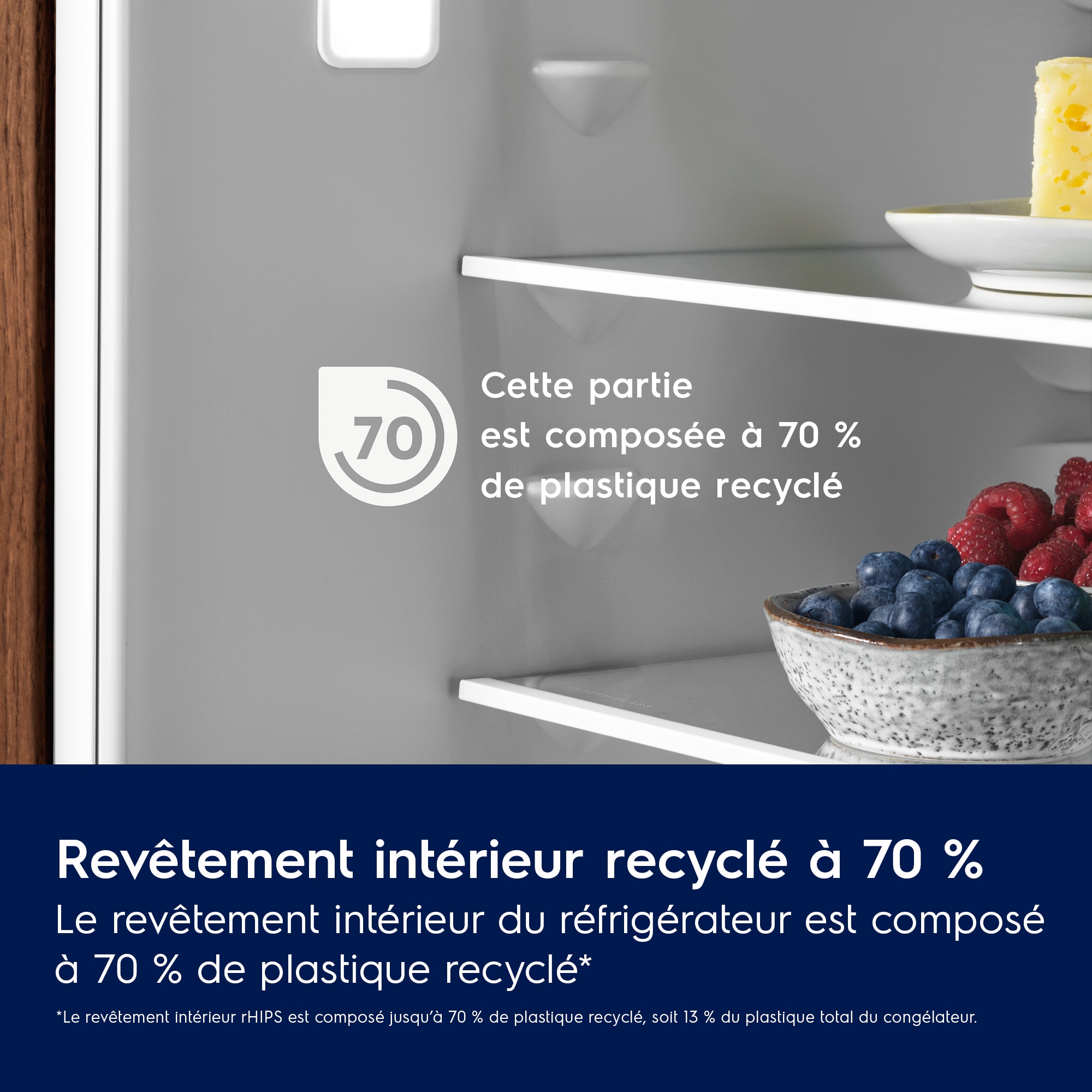 Electrolux - Réfrigérateur/congélateur combiné encastrable - LNT6ME18S