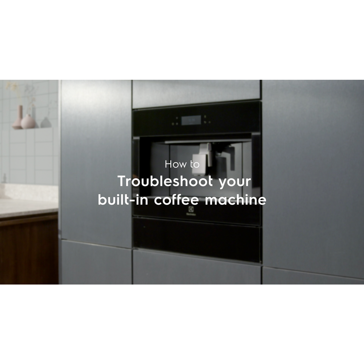 Electrolux - Machine à café compacte - EBC85H