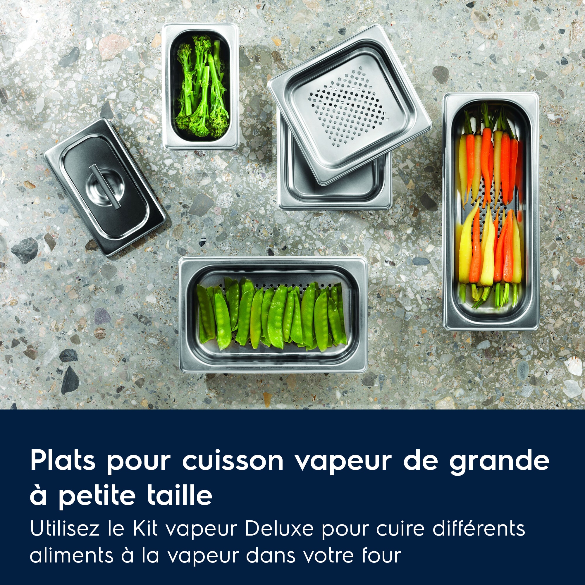 Electrolux - Set de cuisson vapeur - PKKS8
