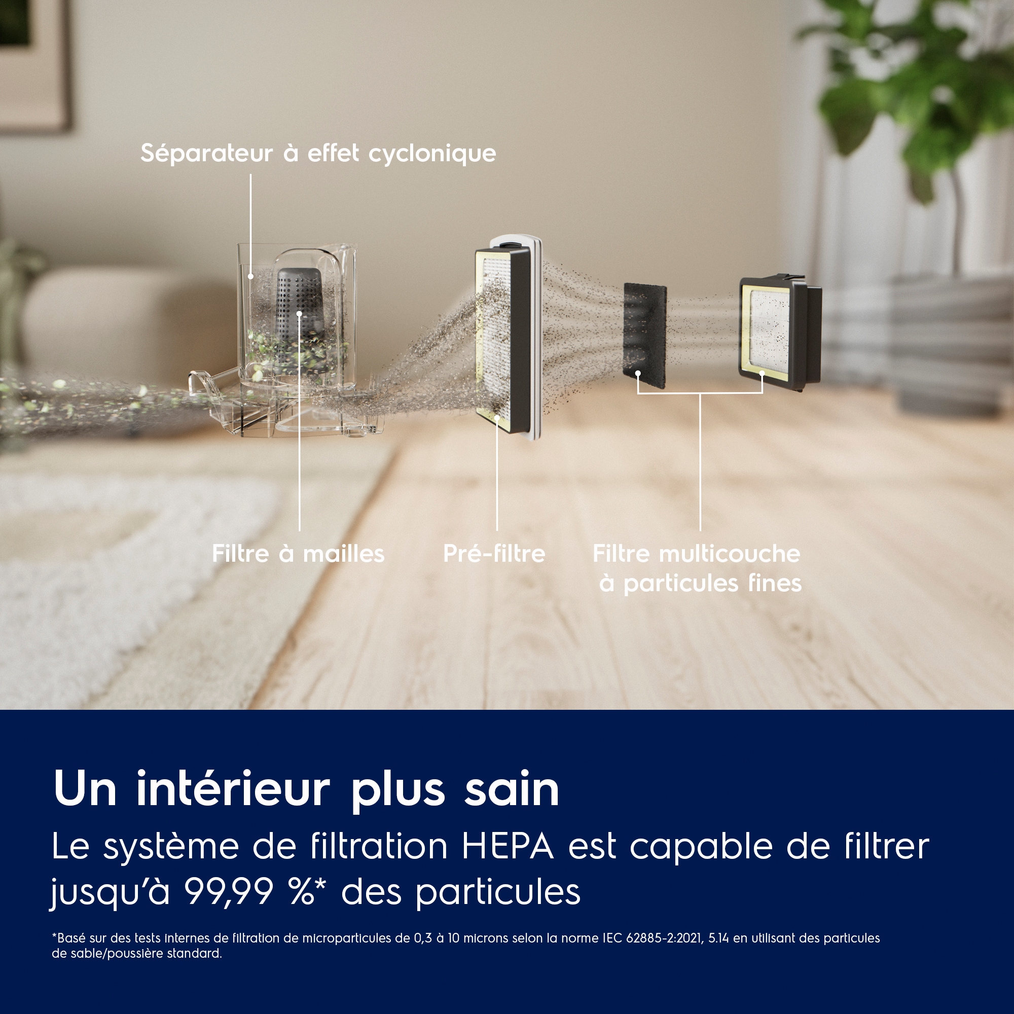 Electrolux - Aspirateur sans sac - EL51C1LDB