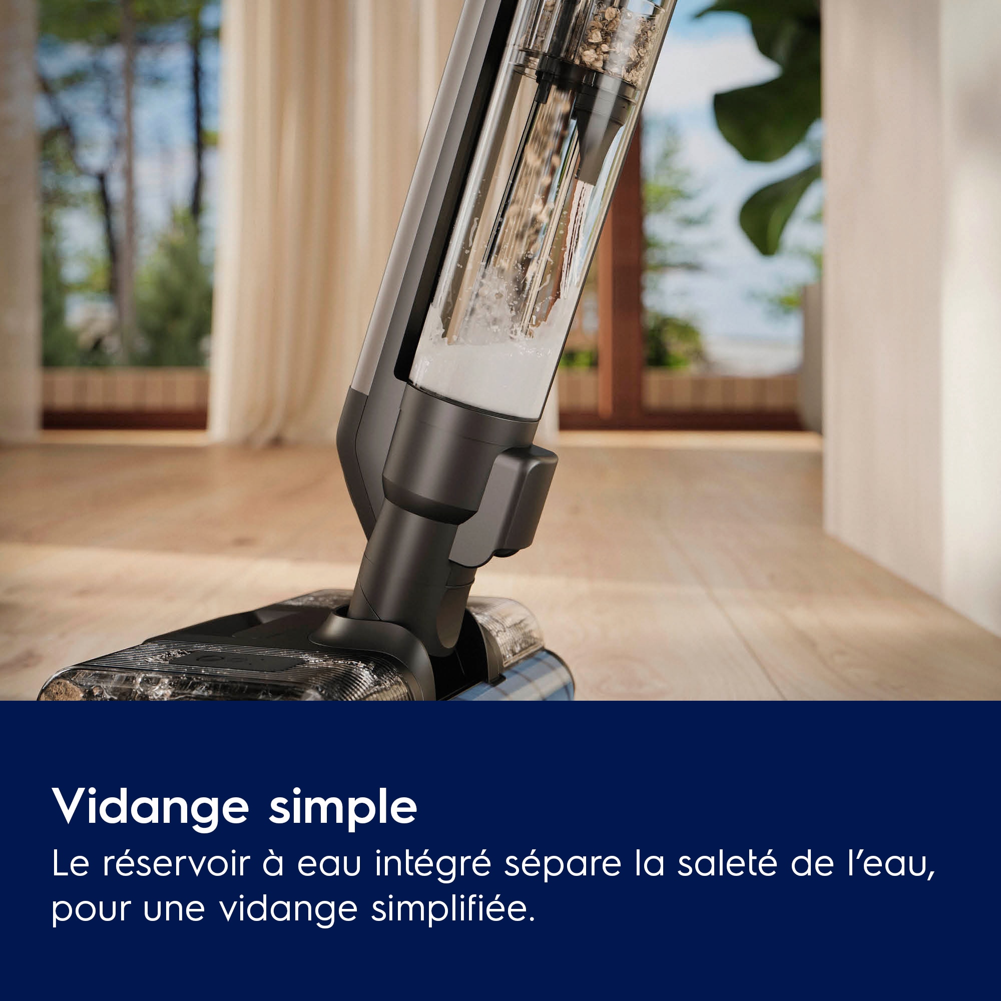 Electrolux - Aspirateur laveur sans fil - EW82U1DB