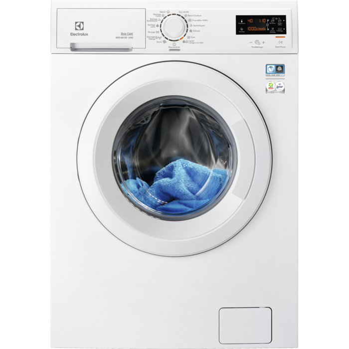 Electrolux - Lave-linge séchant pose libre - EWW1686WS