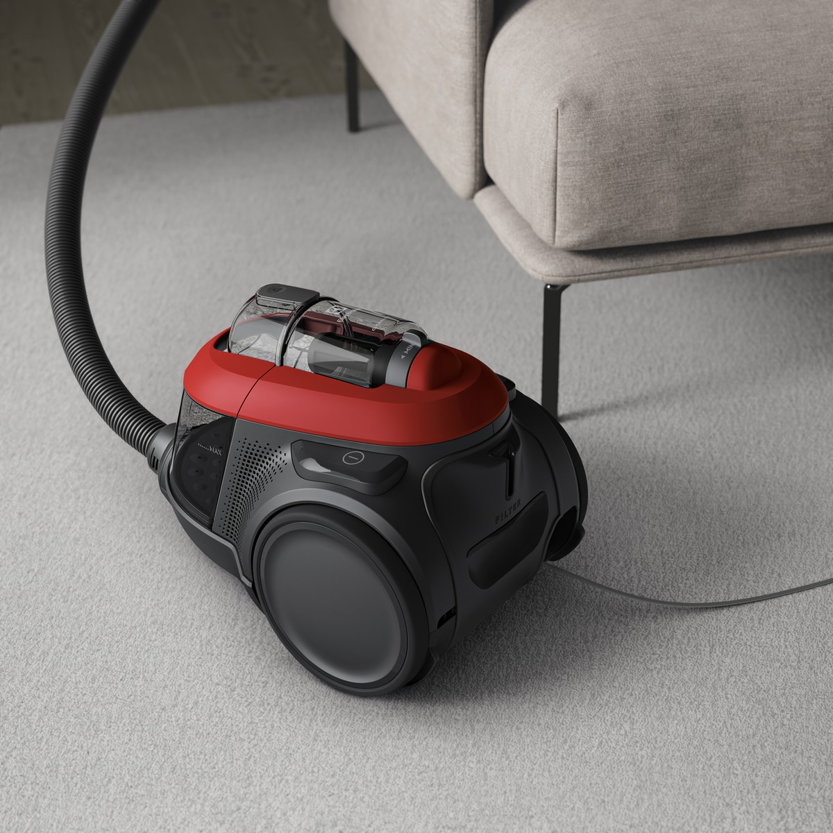 Electrolux - Aspirateur sans sac - EL61C2CR