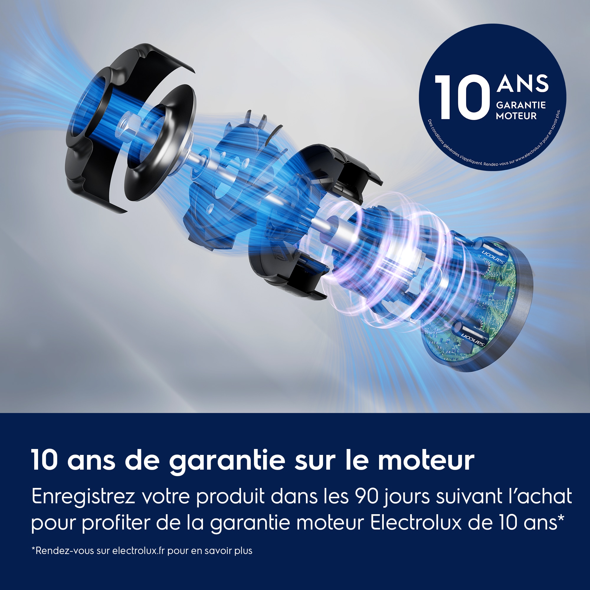 Electrolux - Balai sans fil - EP83HB25UV