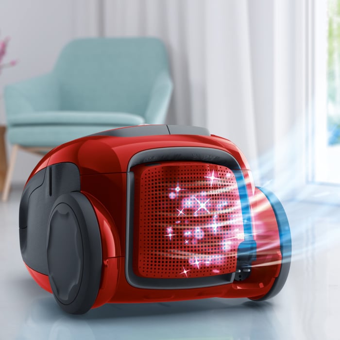 Electrolux - Aspirateur avec sac - EUSC66-CR