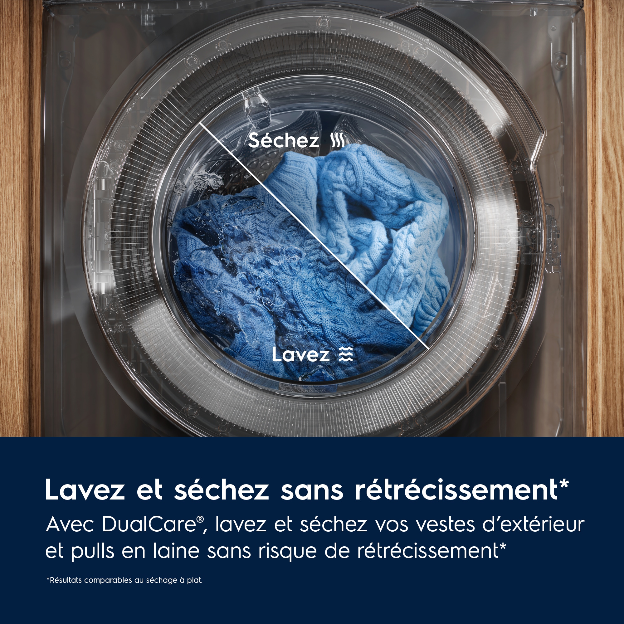 Electrolux - Lave-linge séchant pose libre - EW7IW4966BG