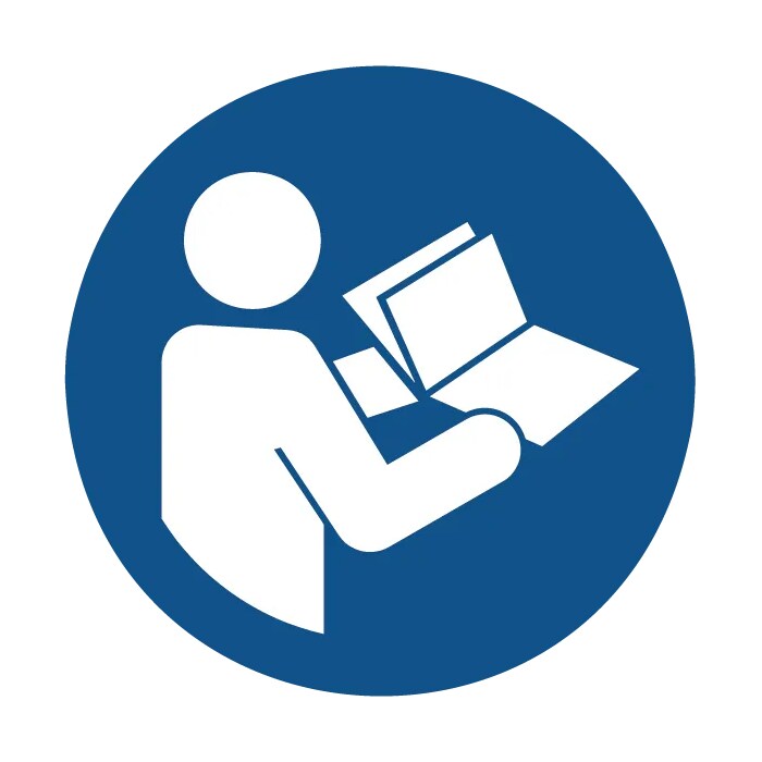 Se référer au manuel/livret d’instructions
