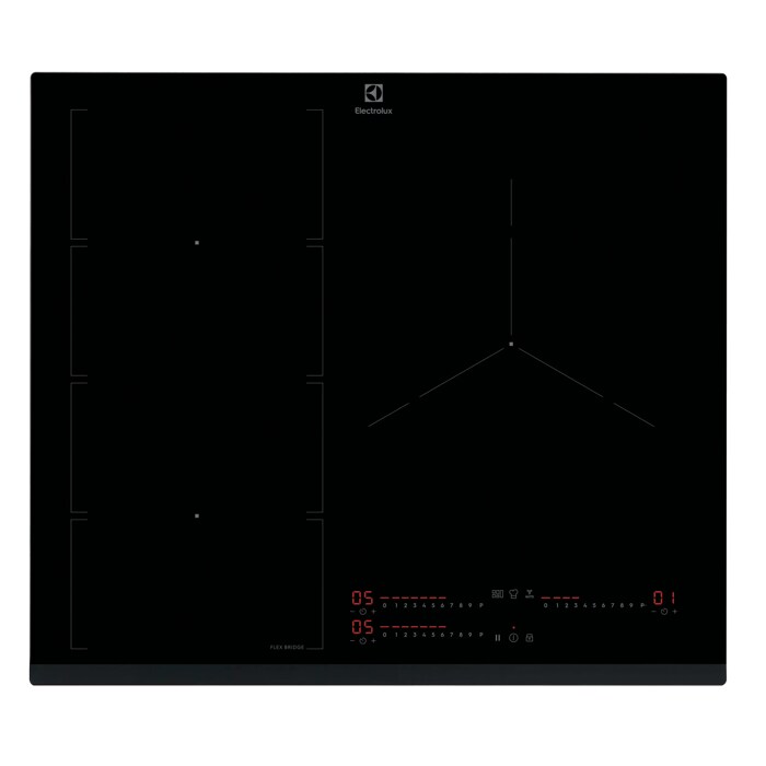 Electrolux Plaque de cuisson Induction S&eacute;rie 600 FlexiBridge 60 cm Zone Flexible EIV65356