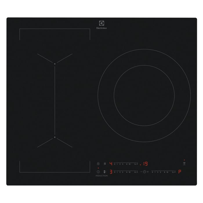 ELECTROLUX Plaque de cuisson Induction  - Noir mat anti-rayure  - Zone Flexible  - Y63IV346CT