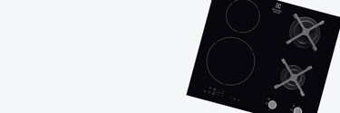 plaques mixtes electrolux