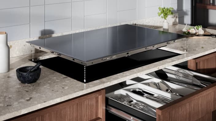 Plaque de cuisson avec Slim-Fit Design