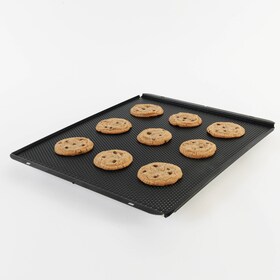 Cookies en préparation sur la plaque de cuisson Electrolux Patisserie