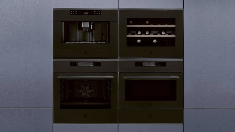 Cave à vin et machine à café