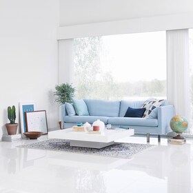 A clean and bright home