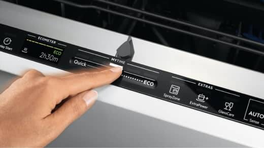 Lave-vaisselle avec QuickSelect