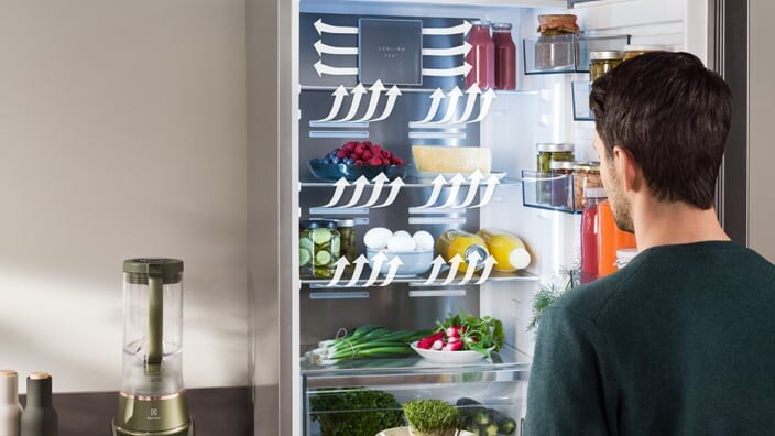 Electrolux - réfrigérateurs Cooling 360