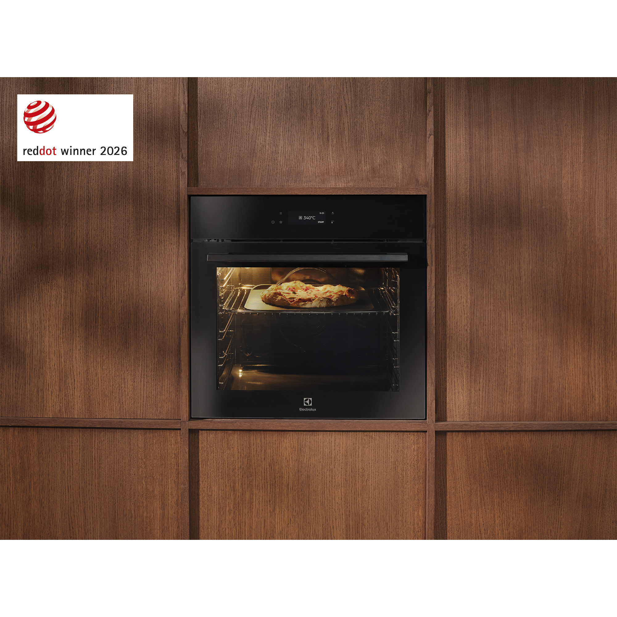 Oven on wall