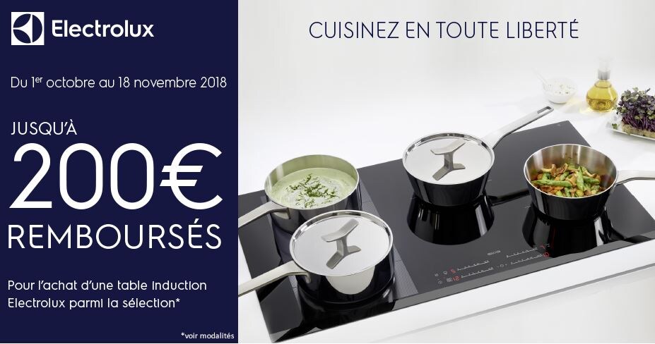 Offre de remboursement Table