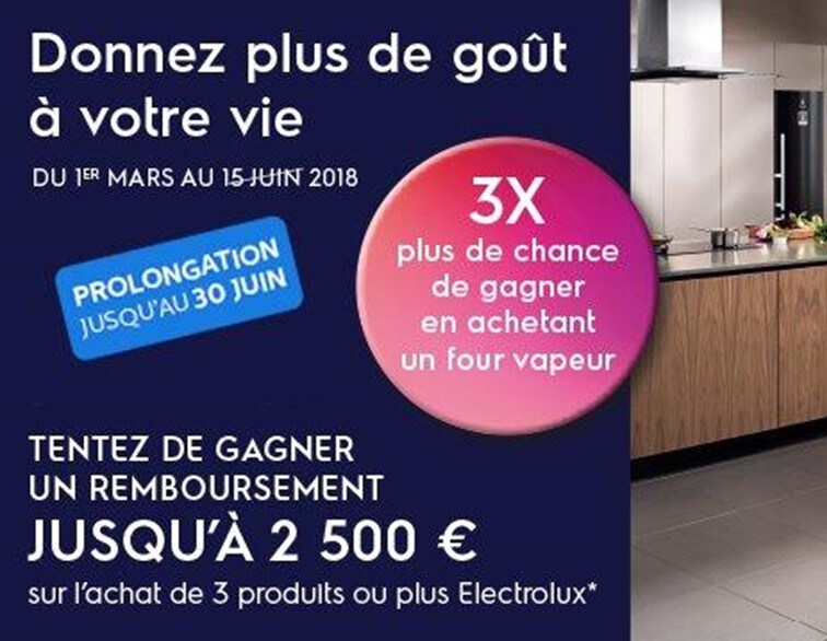 Offre de remboursement cuisiniste